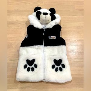 Panda vest size 2-3，unisex